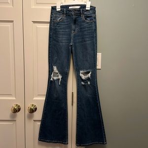 Hidden, Size 25 Distressed Jeans